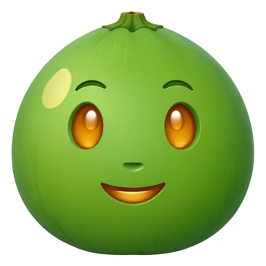 Calabash no face sticker