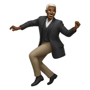 Man dancing  sticker
