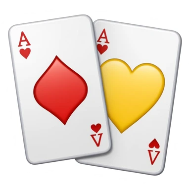 one red card one yellow card sticker