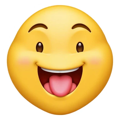 Kissing face with tongue sticking out  sticker