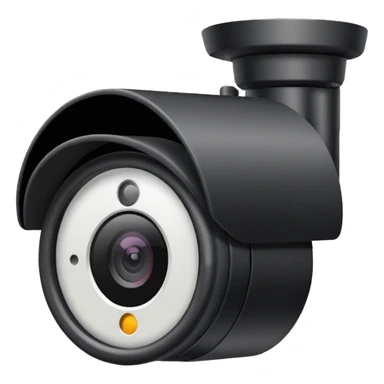 Cctv camera facing 10 o clock position  sticker