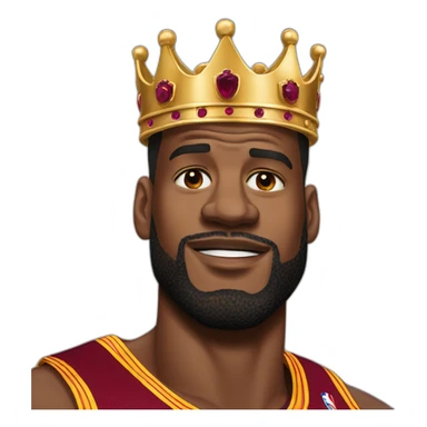 Lebronjames-crown sticker
