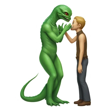 https://www.emojis.com/emoji/man-2JXaa2N7QE9  hugs and kissing https://www.emojis.com/emoji/a-reptilian-alien-white-woman-full-body-vGduQjTCYFz sticker