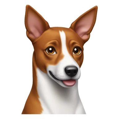 Basenji dog  sticker