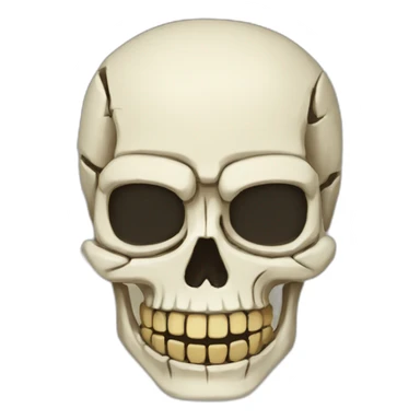 papyrus undertale skeleton sticker