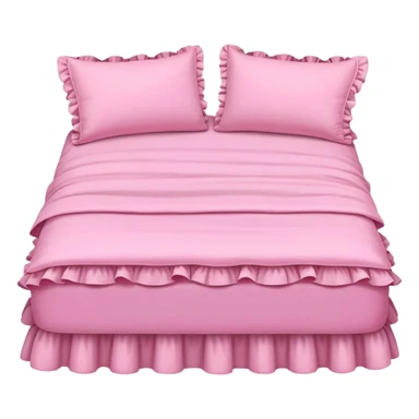 pink bedding sticker