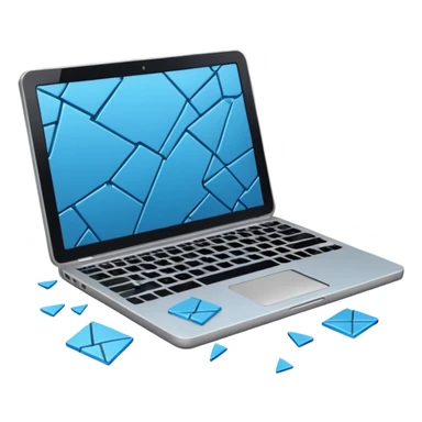 Throw laptop out of building sticker