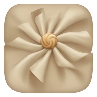 Beige wind gust sticker