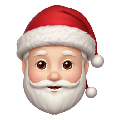 santa emoji sticker