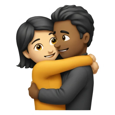 kisesand hugs sticker