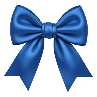 Laço azul escuro  sticker