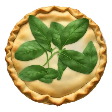 Greek spinach pie sticker