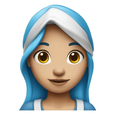 Girl Smurf  sticker