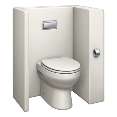 toilet cubicle sticker