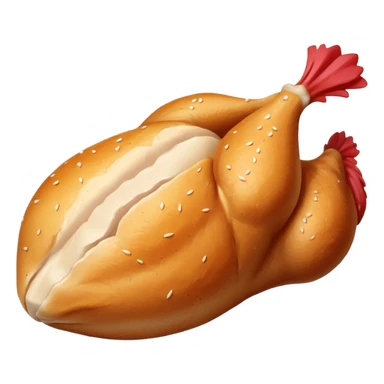 chicken breast emoji sticker