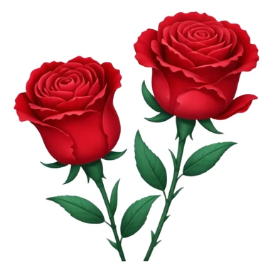 carnation and rose sticker
