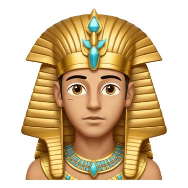 Egipto faraón hombre blanco  sticker