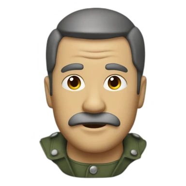 Staline qui baille sticker