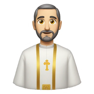 greek orthodox-priest sticker