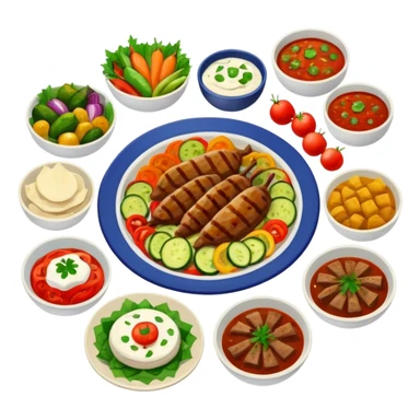 turkish meal sticker