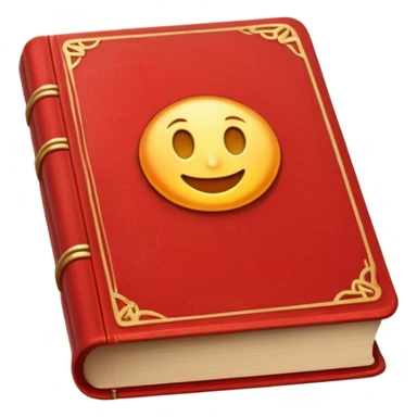 red book, golden glow sticker