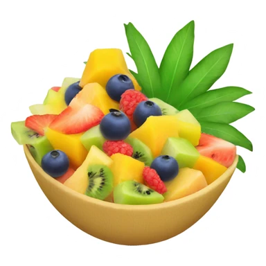 tropical fruit salad  sticker
