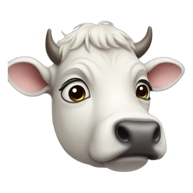 cow-crying-tears sticker