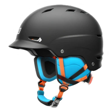 ski helmet without goggles sticker