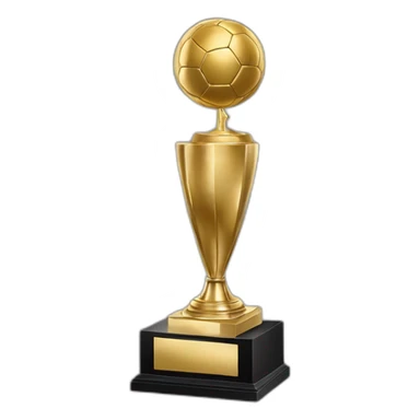 Trophée du ballon d’or sticker
