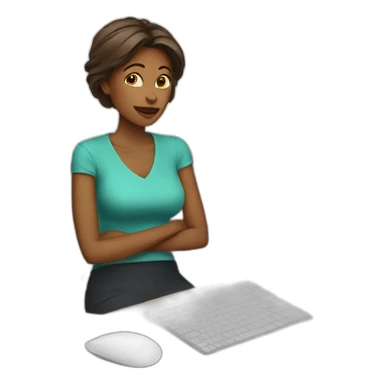 busy working mom sticker