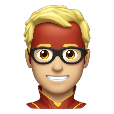 The Flash The fastest person alive sticker