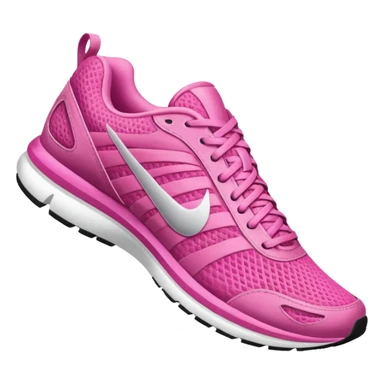 pink Running Shoe sticker