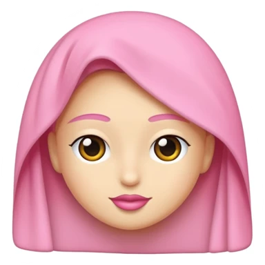 🥳🎀 pembe bir tokasını takan bey kızın elinde bir hediye var sticker