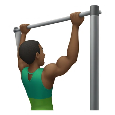 Doing a pull up sticker