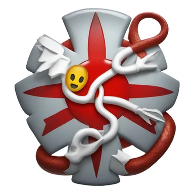 emt symbol sticker