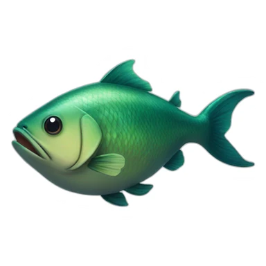 big fish with jonas on its belly sticker