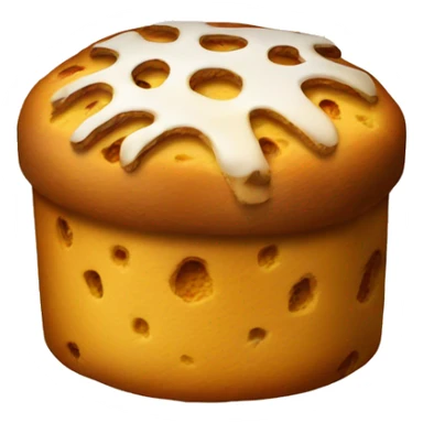 panettone natale sticker