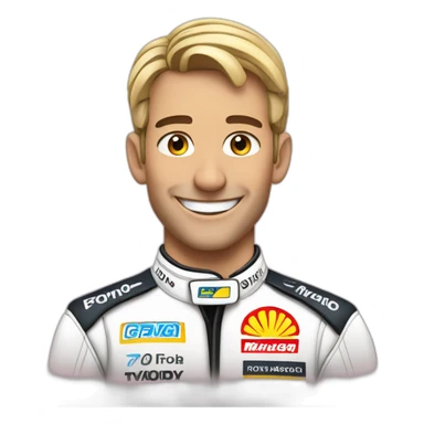 Happy scheco perez formula 1 sticker