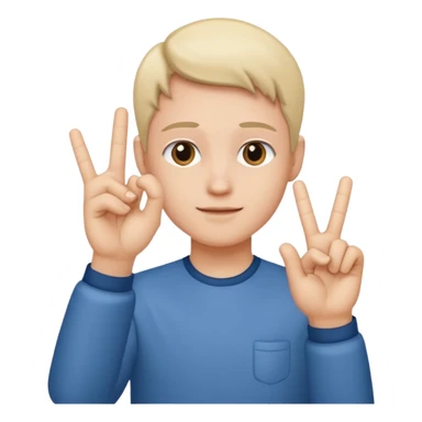 Yvl handsign sticker