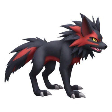 Nargacuga-Litten-Zoroark full body sticker