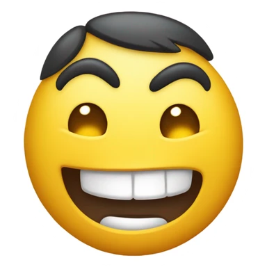 Emoji biting lip  sticker