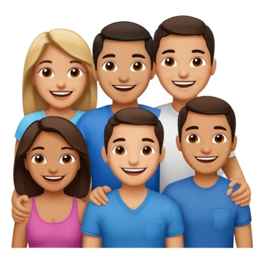 amigos puerto riqueños fuera del campus sticker