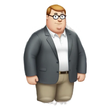 Rainbow peter griffin sticker