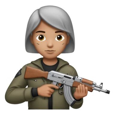 Bana ak 47 turan biri yap sticker