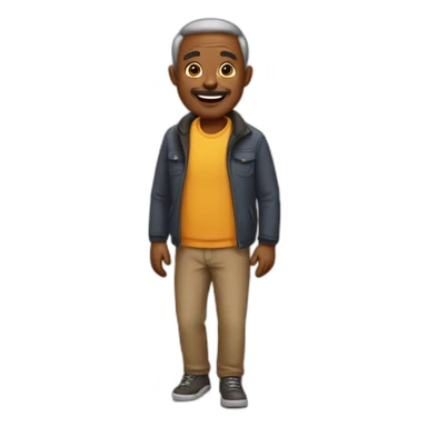 Papa dans maman sticker