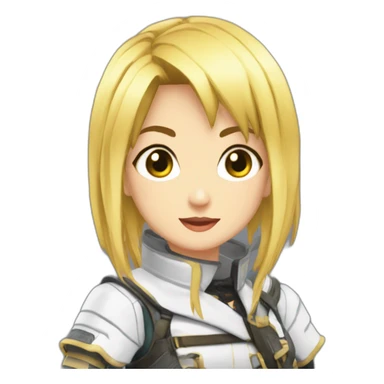 Kushinada Lucy from cyberpunkedgerunners sticker