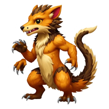 Grem2-Gremz-Vernid-Wickerbeast-Fionbri-fusion, full body sticker