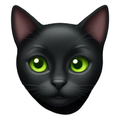 Christmas Black cat cozy in blanket with green eyes sticker