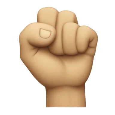 Rotating  hand with fist closed sticker