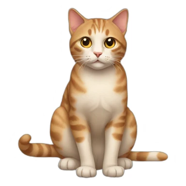 European cat sticker
